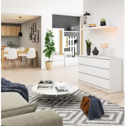KOMODA K120 6SZ CLP BIAŁY