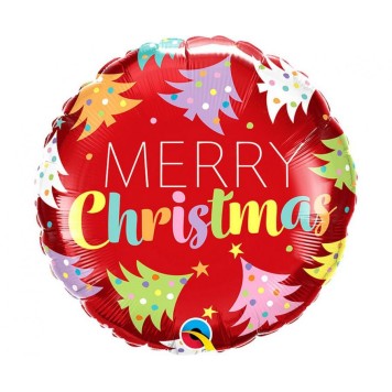 Christmas Merry Christmas Red, foil balloon 46 cm