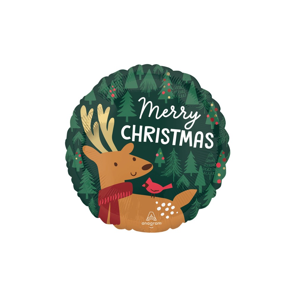 Christmas Merry Christmas, i foil balloon 43 cm