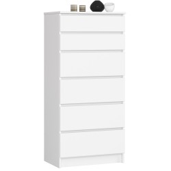 KOMODA K60 6SZ CLP PK BIAŁY