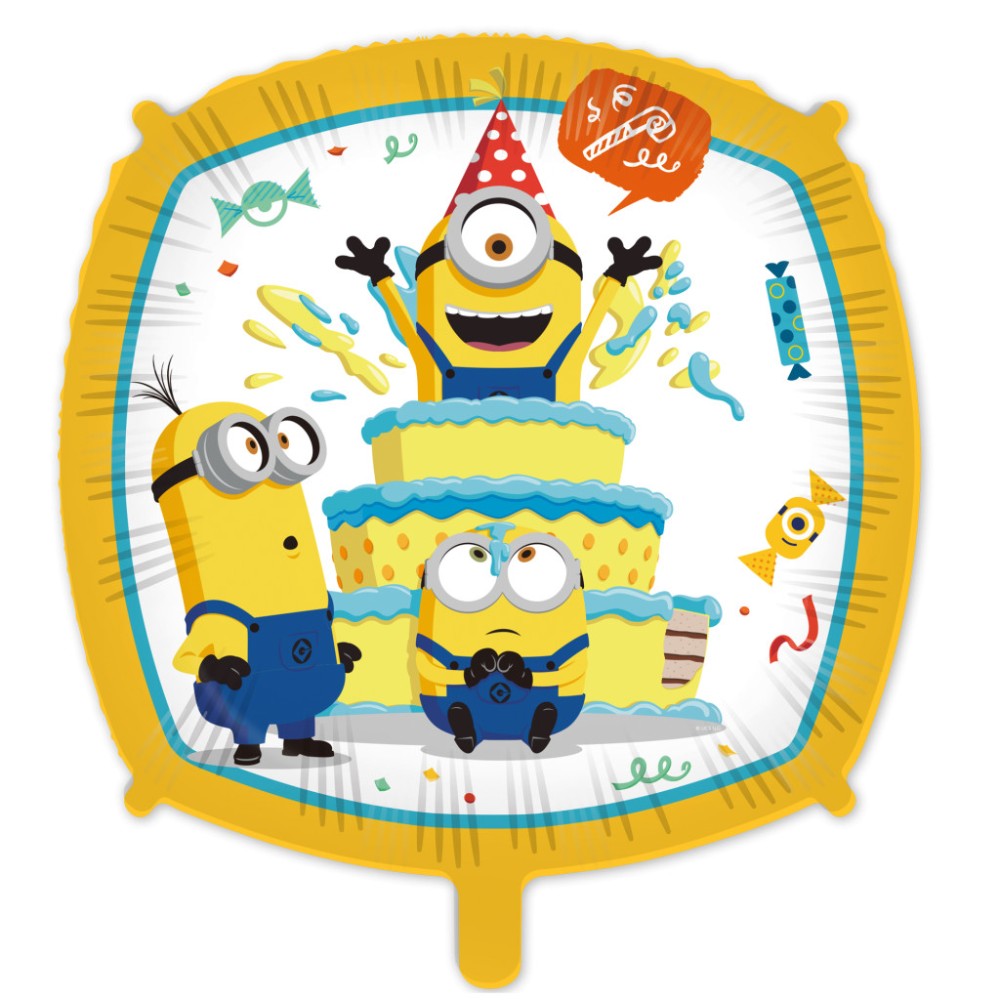 Minions Cake foil balloon 46 cm