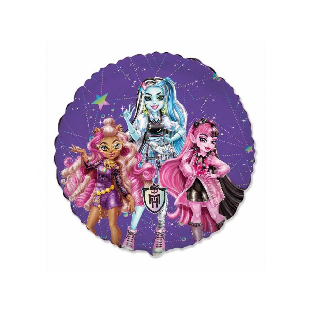 Monster High Spooky Star foil balloon 46 cm (WP)