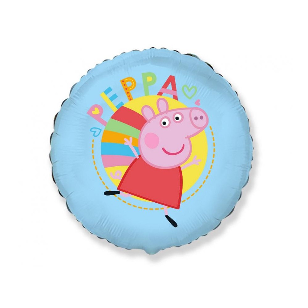 Peppa Pig Blue foil balloon 48 cm (WP)