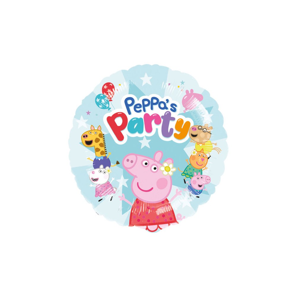 Peppa malac Celebration fólia lufi 43 cm
