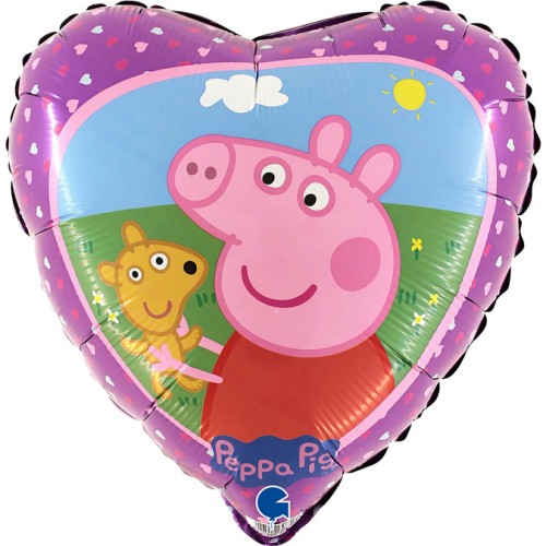 Peppa Pig Teddy foil balloon 46 cm