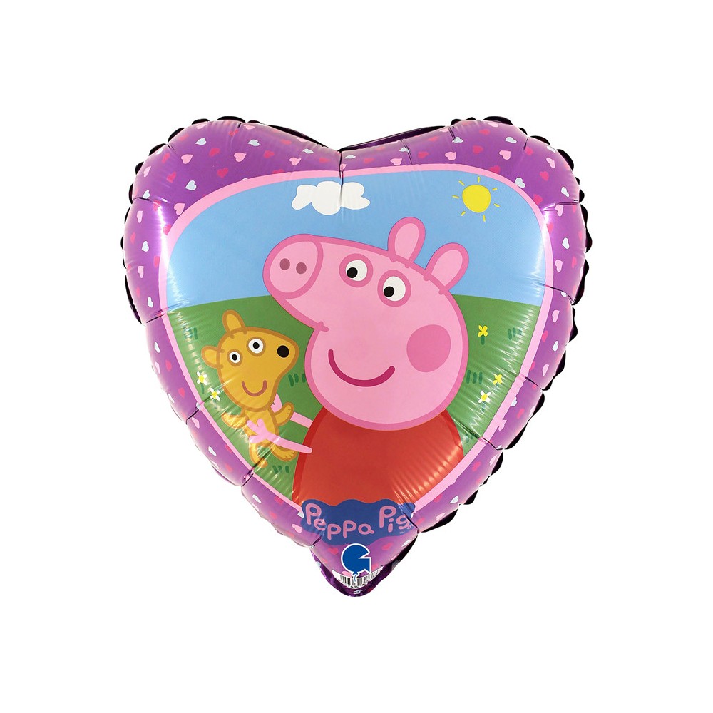 Peppa Pig Teddy foil balloon 46 cm