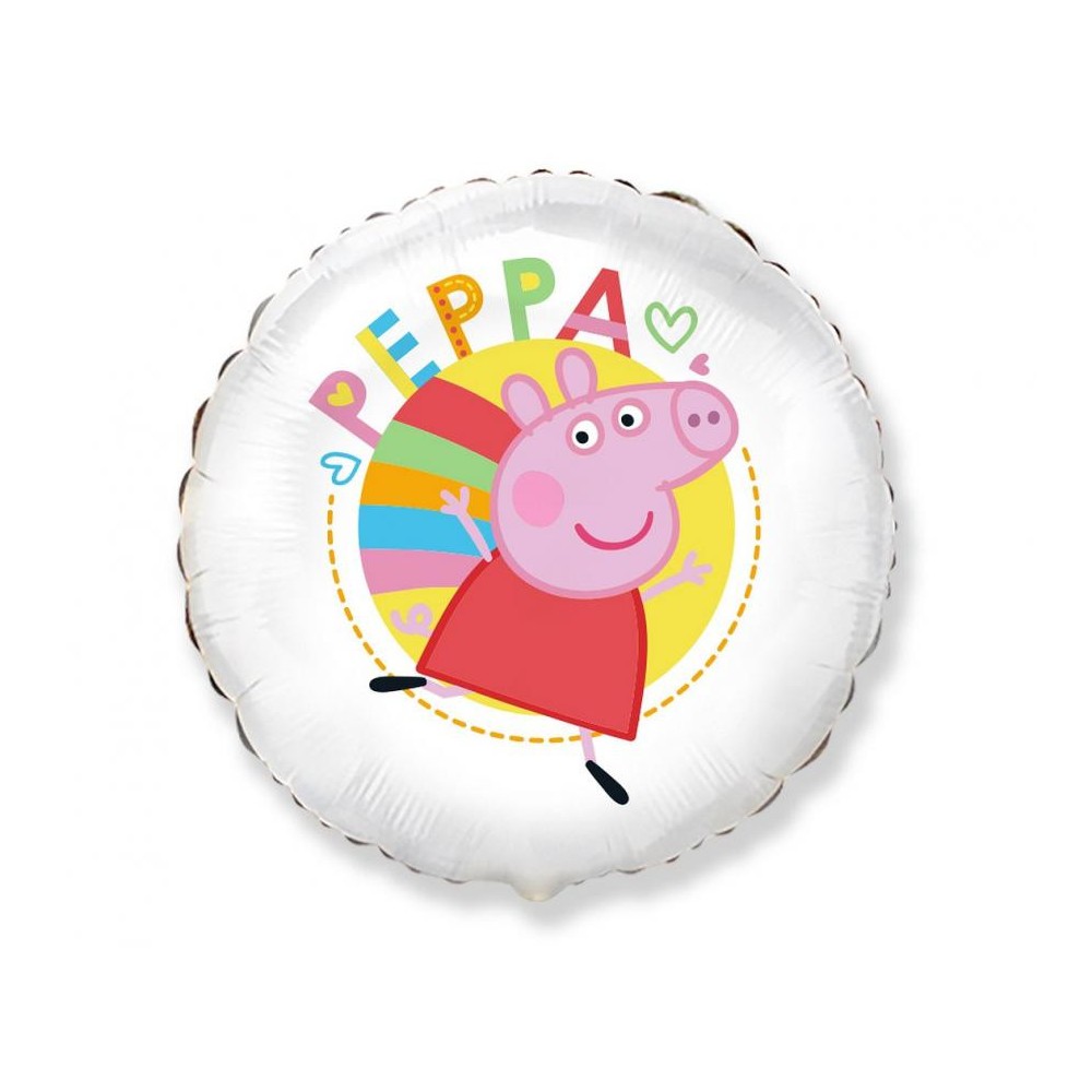 Peppa Pig White foil balloon 48 cm (WP)