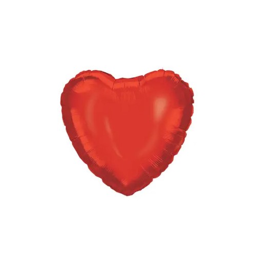 Colour Red Heart, Red Heart Foil Balloon 46 cm