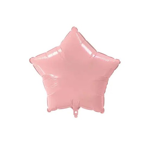 Star Pink Pastel Star, Pink Foil Balloon 46 cm