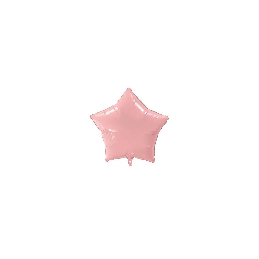 Star Pink Pastel Star, Pink Foil Balloon 46 cm