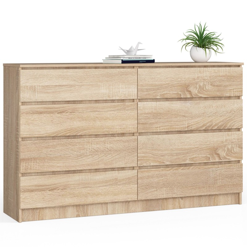 KOMODA K160 8SZ CLP PK DĄB SONOMA KOMODA K160 8SZ CLP PK DĄB SONOMA