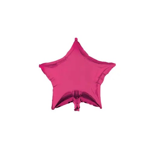 Star Pink Star, Pink foil balloon 46 cm