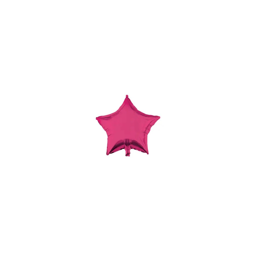 Star Pink Star, Pink foil balloon 46 cm