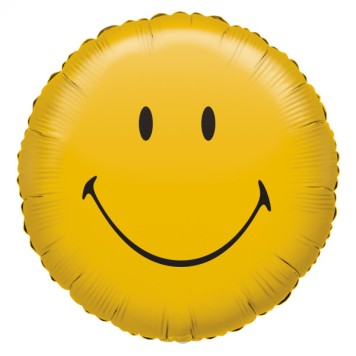 Emoji  Classic Smiley foil balloon 43 cm