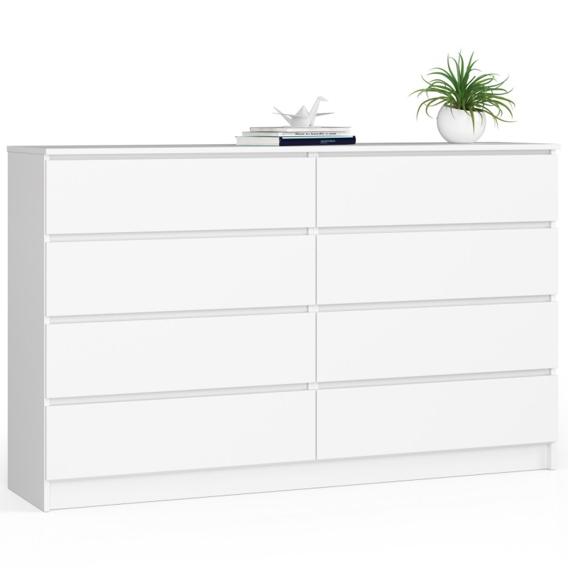 KOMODA K160 8SZ CLP BIAŁY KOMODA K160 8SZ CLP BIAŁY