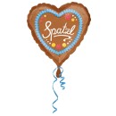 Love Spatzl Heart foil balloon 43 cm