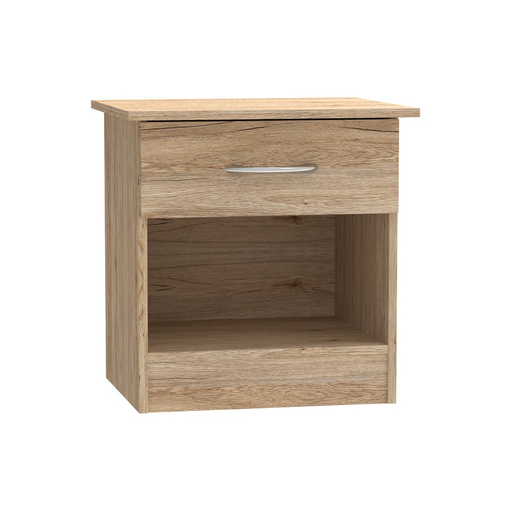 Kona pakoworld bedside table in oak shade 40x34x42cm Kona pakoworld bedside table in oak shade 40x34x42cm