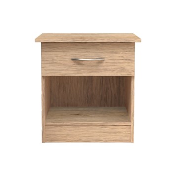 Table de chevet en bois marron 40x34x42 cm
