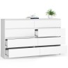KOMODA K160 8SZ CLP BIAŁY