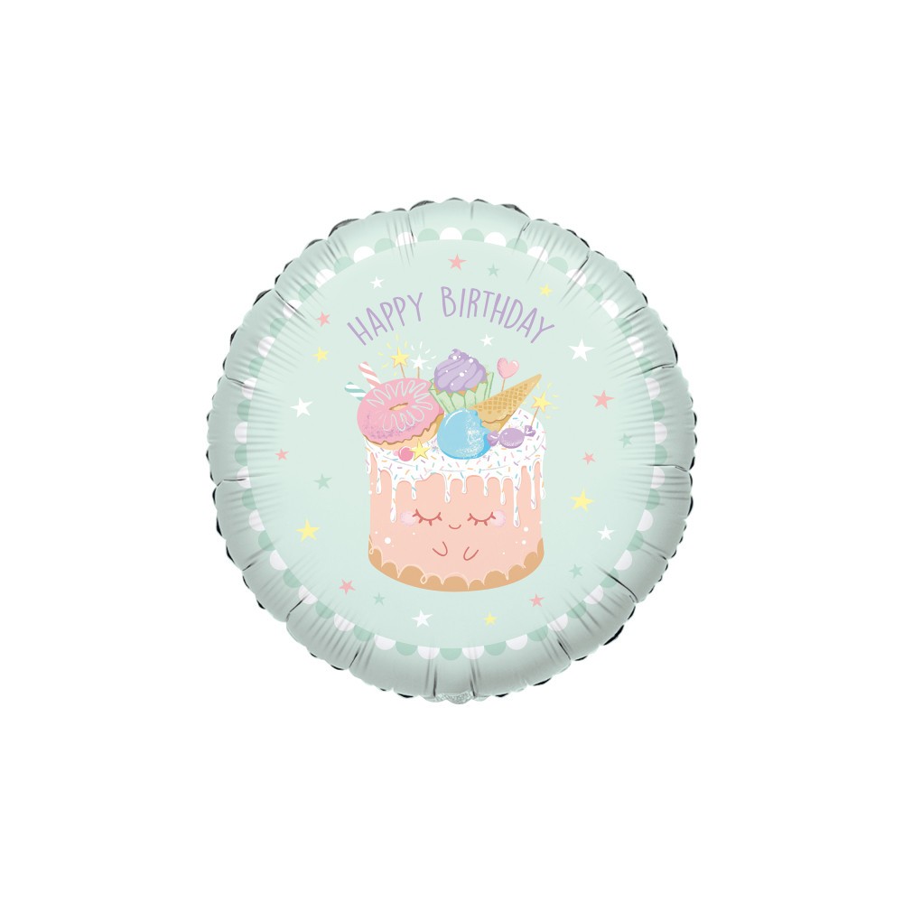 Cookie Crazy Cake Cake foil balloon 43 cm