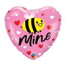 Love Bee Mine foil balloon 46 cm