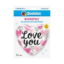 Love Hearts foil balloon 46 cm