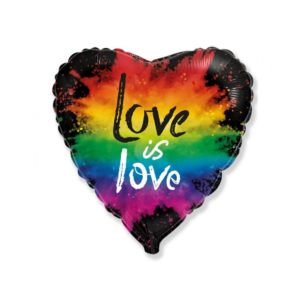 Love Love is Love foil balloon 46 cm