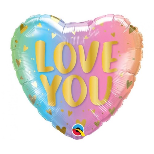 Love Ombre foil balloon 46 cm