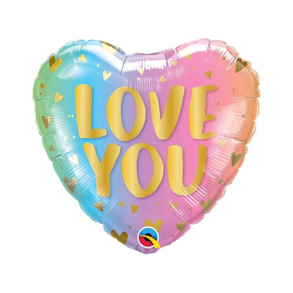 Love Ombre foil balloon 46 cm