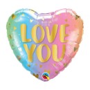 Love Ombre foil balloon 46 cm