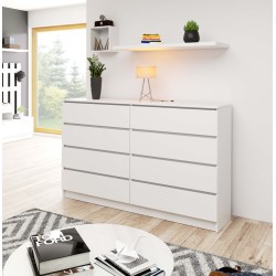 KOMODA K160 8SZ CLP BIAŁY