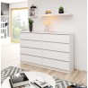 KOMODA K160 8SZ CLP BIAŁY