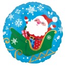 Christmas Santa Claus, Foil Balloon 43 cm