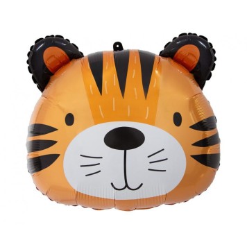 Tiger Head foil balloon 41 cm