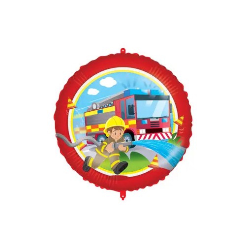 Fireman Rescue foil balloon 46 cm