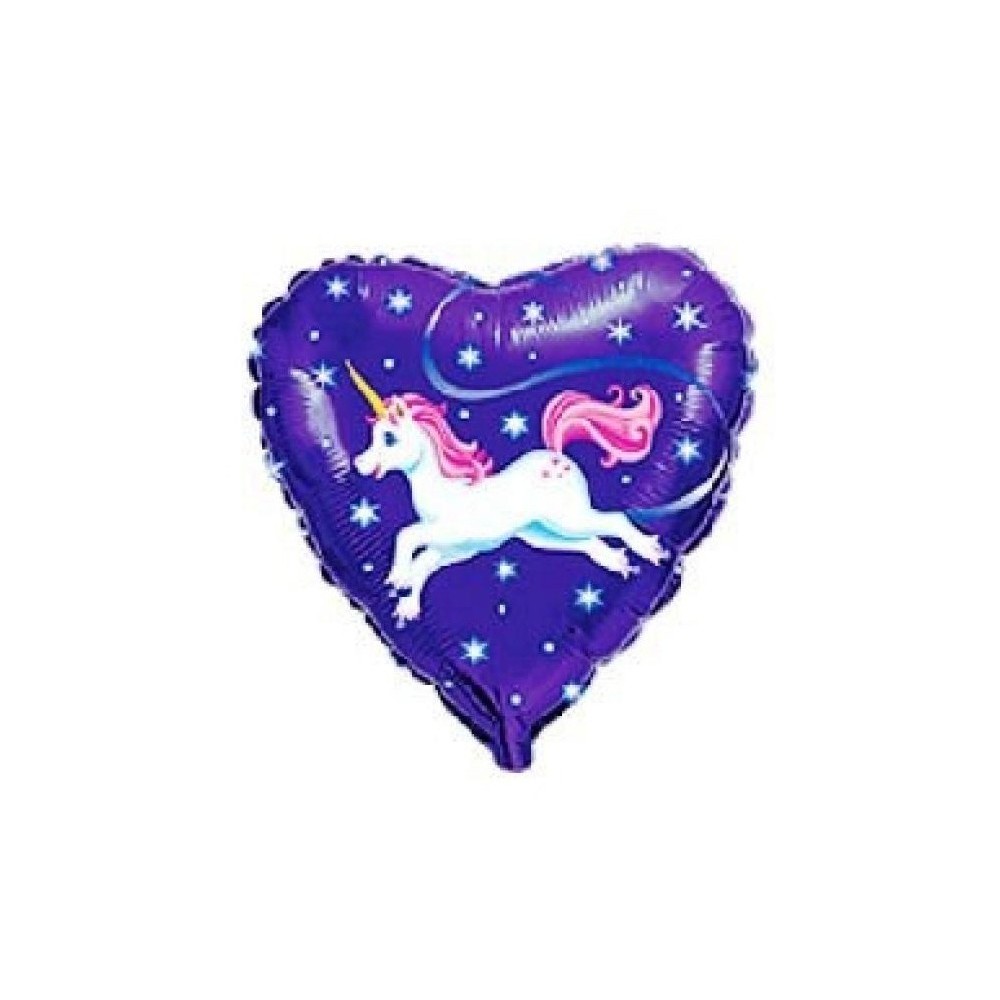 Unicorn Flying foil balloon 46 cm (WP)