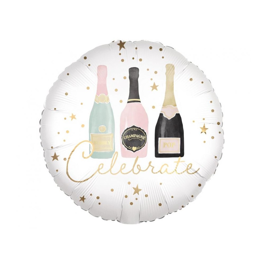 Celebrate Bottles  Celebration foil balloon 46 cm