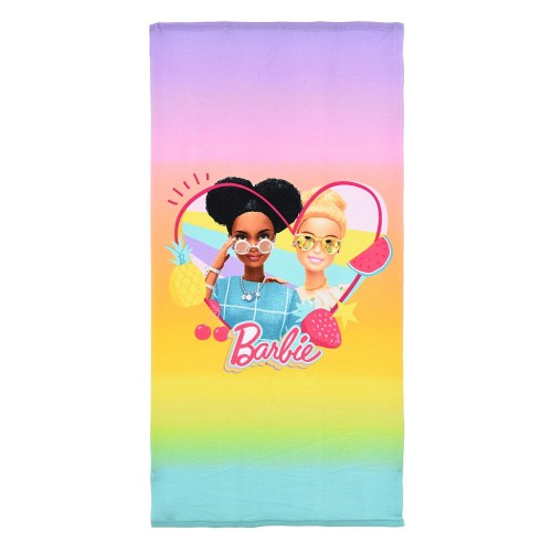 Barbie bath towel, beach towel 70x140cm (Fast Dry)