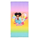 Barbie bath towel, beach towel 70x140cm (Fast Dry)