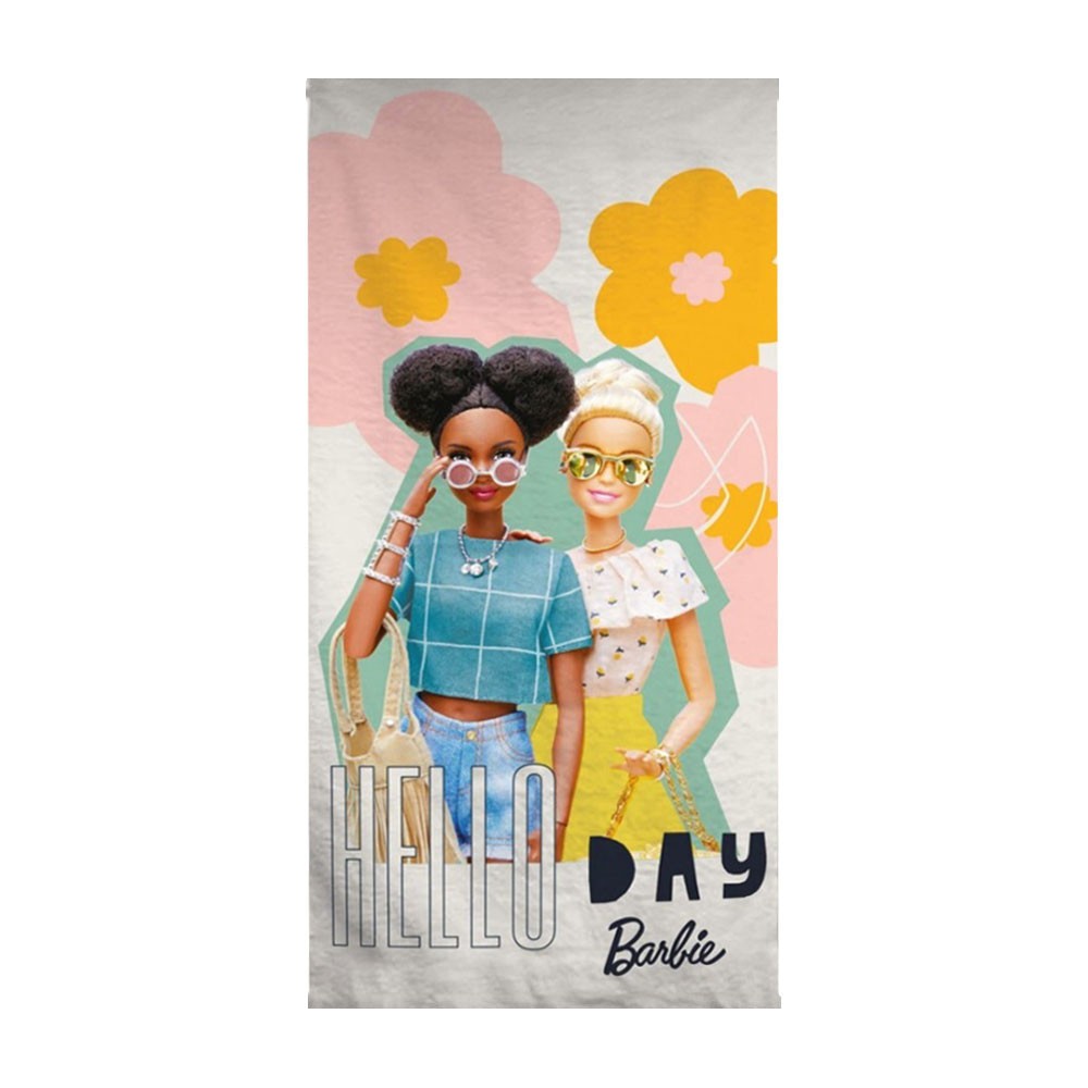 Barbie Hello bath towel, beach towel 70x140cm (Fast Dry)
