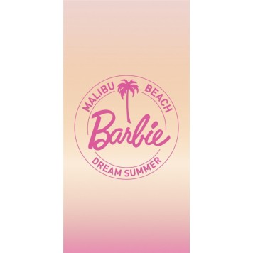 Barbie Malibu bath towel, beach towel 70x140cm