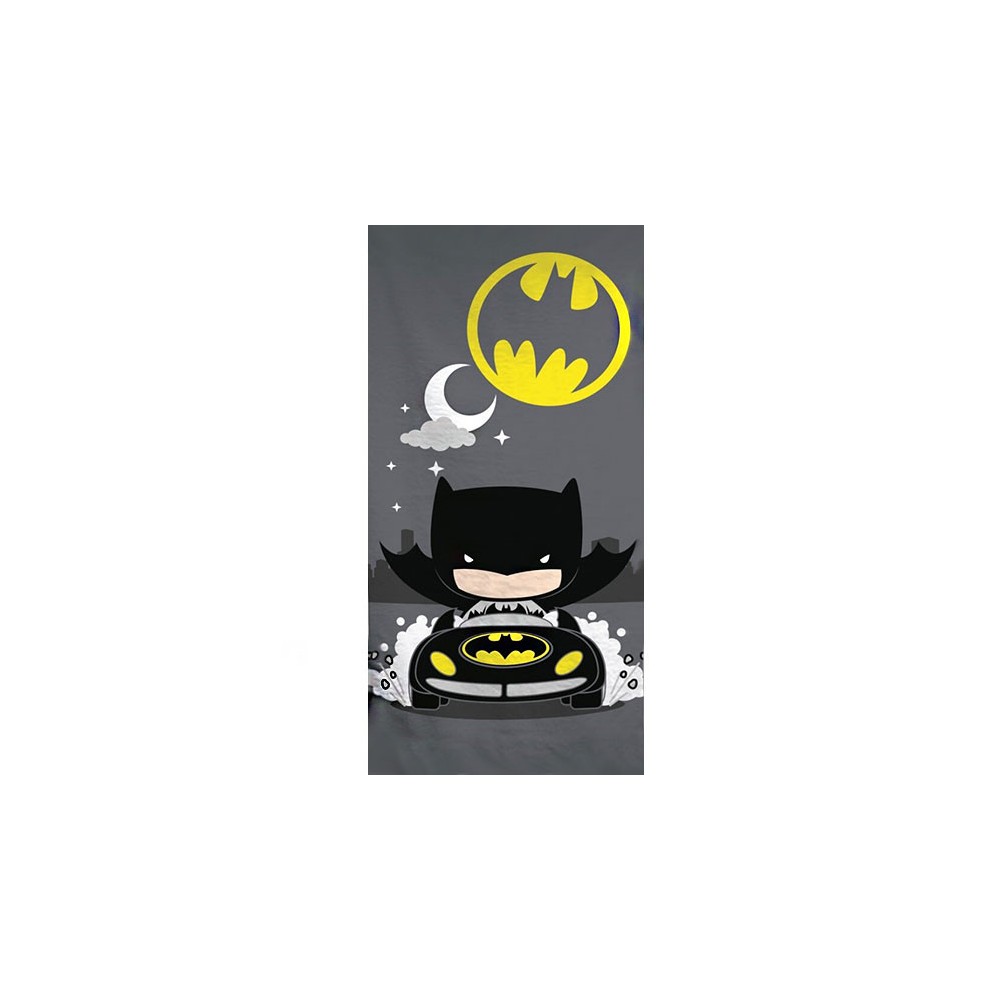 Batman Grey bath towel, beach towel 70x140cm