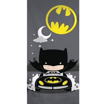 Batman Grey bath towel, beach towel 70x140cm