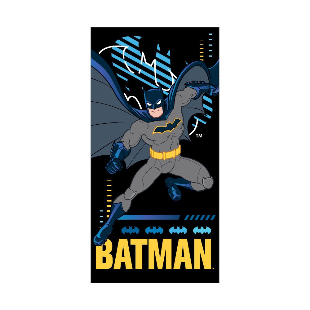 Batman Sign bath towel, beach towel 70x140cm (Fast Dry)