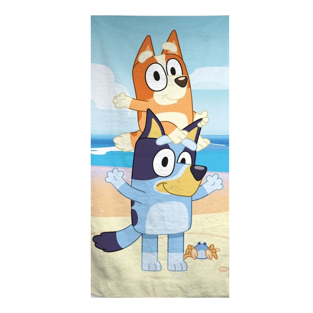 Bluey Balance bath towel, beach towel 70x140cm (Fast Dry)
