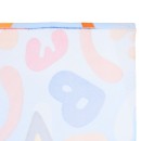 Bluey Letters bath towel, beach towel 70x140cm (Fast Dry)