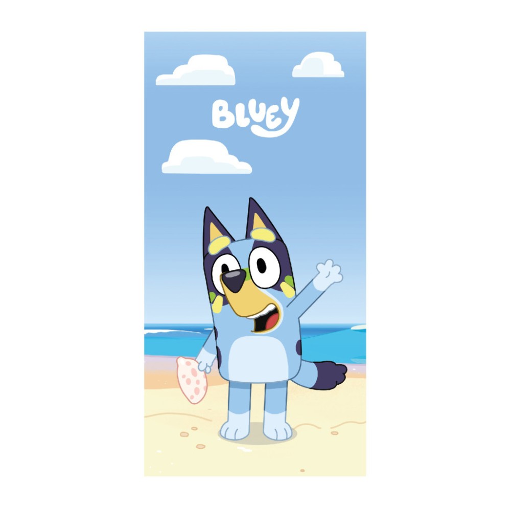 Bluey Ocean bath towel, beach towel 70x140cm (Fast Dry)