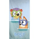 Bluey Swimming Under bath towel, beach towel 70x140cm