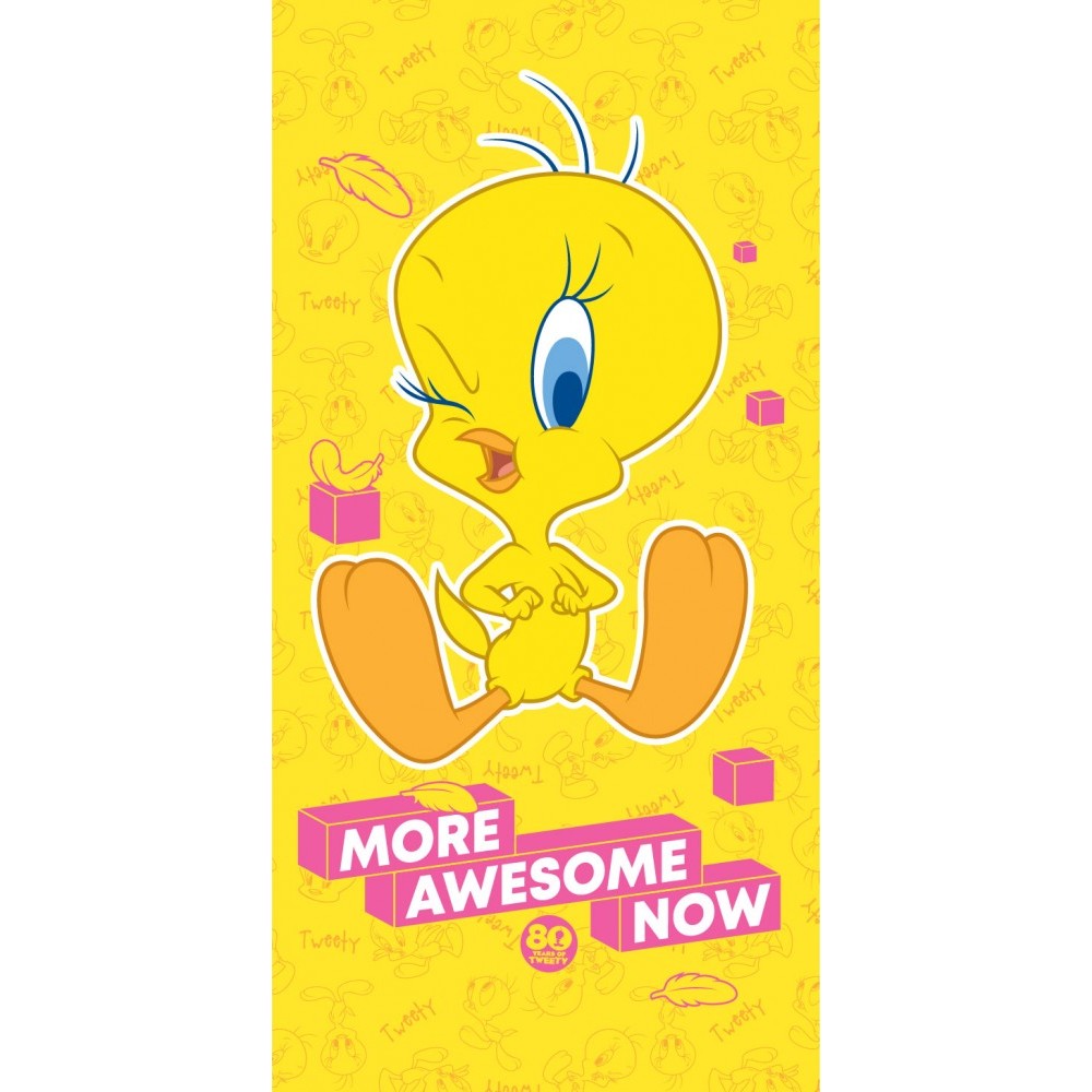The Looney Tunes Awesome bath towel, beach towel 70x140cm (Fast Dry)