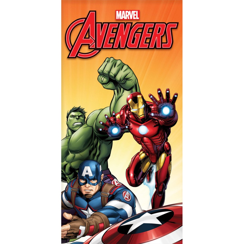 Avengers Fight bath towel, beach towel 70x140cm